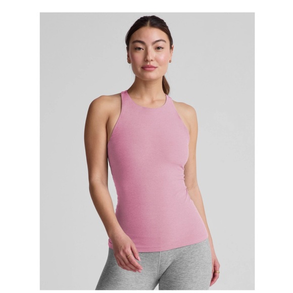 Beyond Yoga Women's Medium Spacedye Refocus Tank Pink Haze Heather NWT - Picture 1 of 1